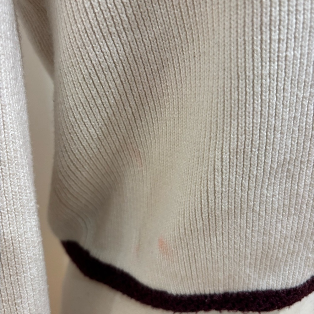 Derek Lam 10 Crosby x RTR Contrast Piping Cardigan, Size: XS - Picture 9 of 13